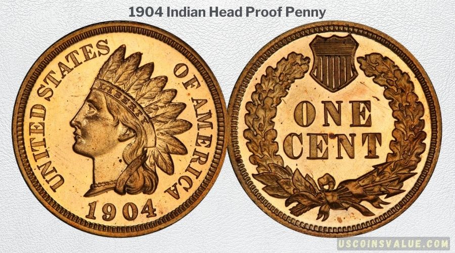 1904 Indian Head Proof Penny