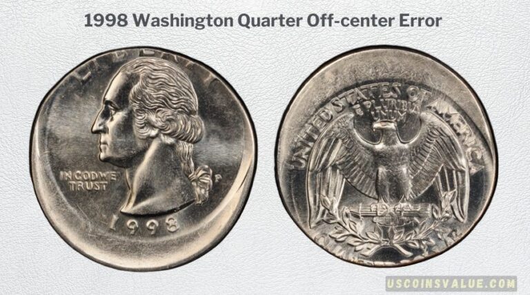 1998 Quarter Value Guide: Varieties & Errors