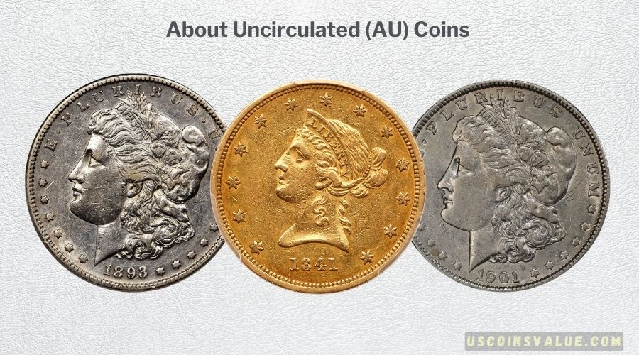 About Uncirculated (AU) Coins