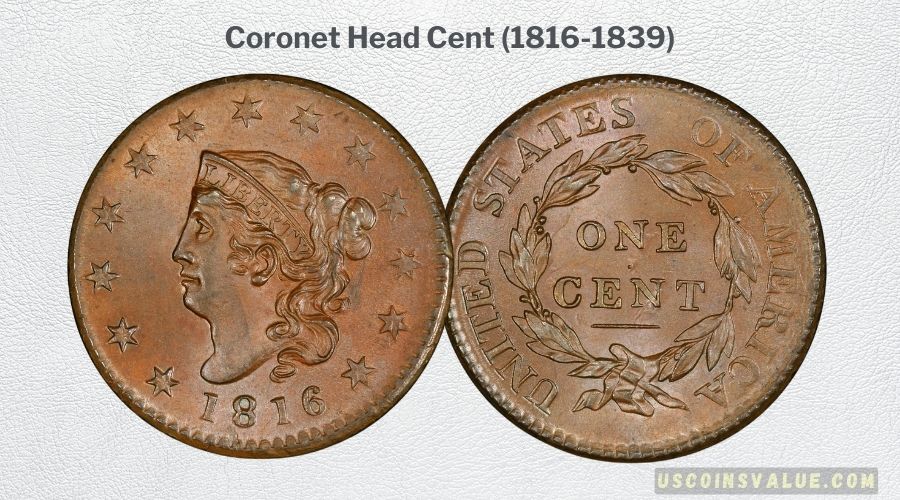 Coronet Head Cent (1816-1839)
