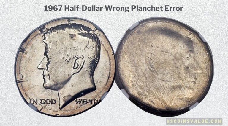 1967 Half Dollar Value Varieties And Errors 7169