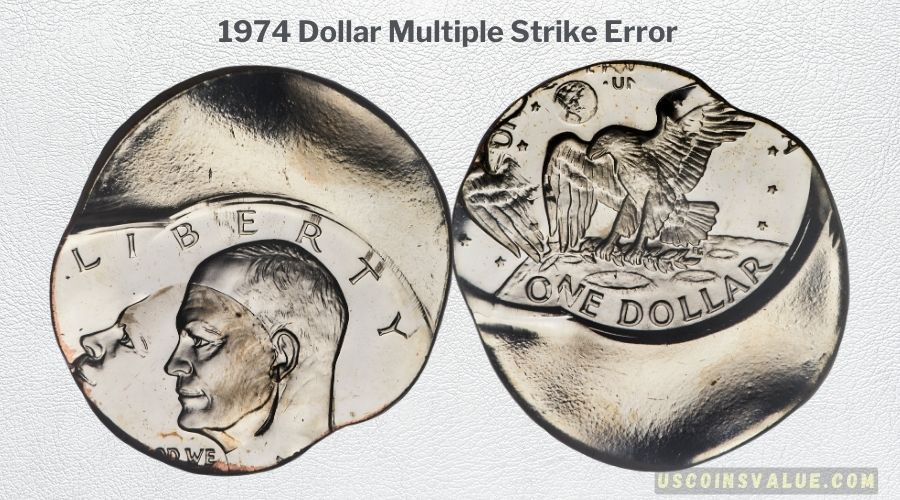 1974 Dollar Multiple Strike Error