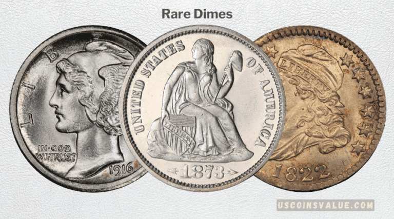 19 Rare Dimes that Worth Money: $195,000+