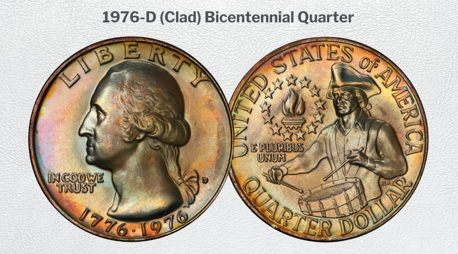 1976-D (Clad) Bicentennial Quarter